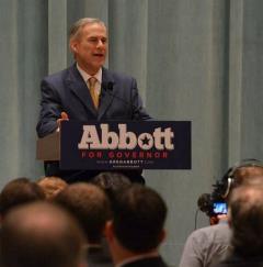 Greg Abbott at HRBC meeting