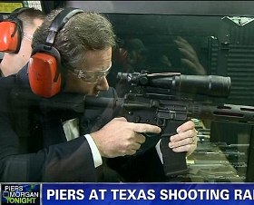 Piers Morgain Shooting in Texas