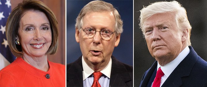 pelosi-mcconnell-trump