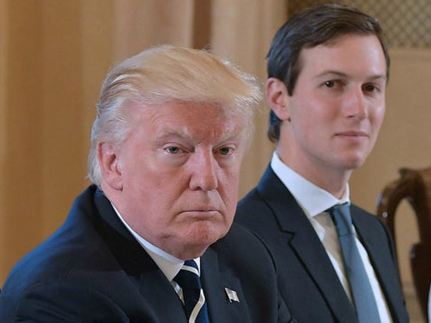 Donald Trump and Jared Kushner 