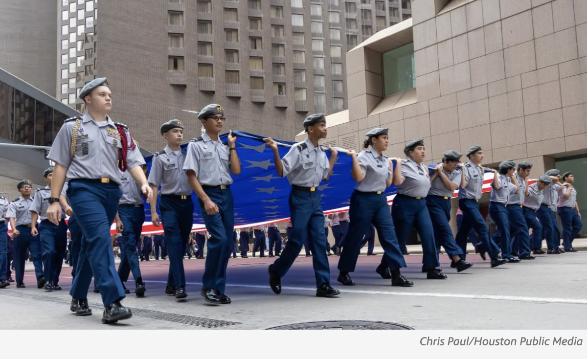 Houston veterans parade